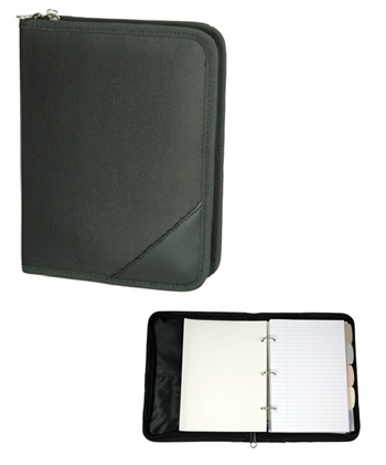 B6052 - The Tabbed Organizer Zippered 3-Ring Binder